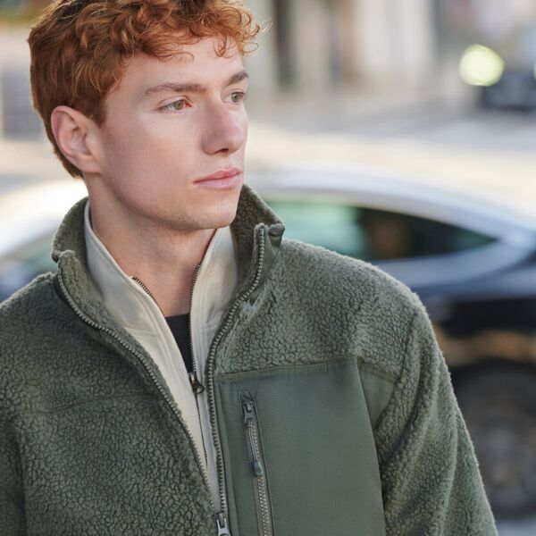 Recycled sherpa fleece Thumbnail