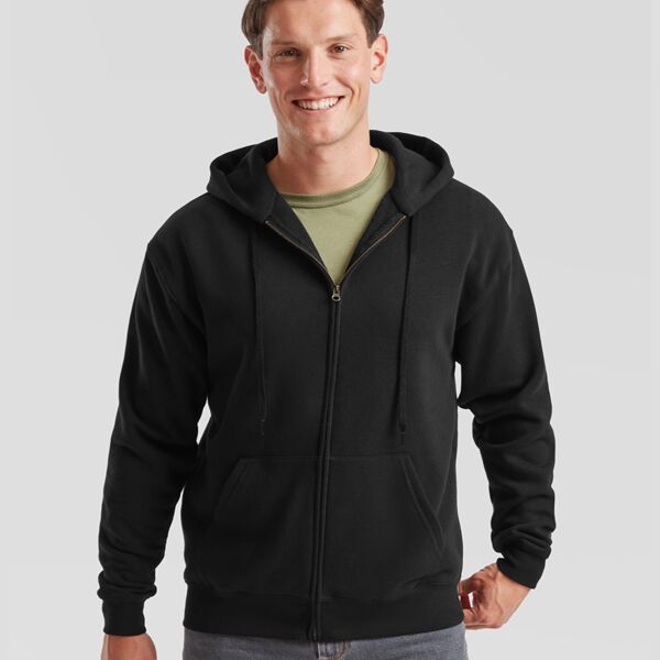 Fruit of the Loom Premium Zip Hooded Sweatshirt Thumbnail