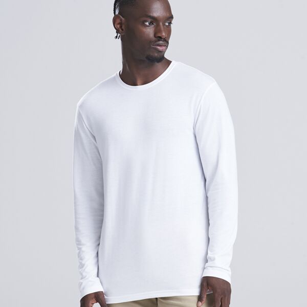 AWDis Long Sleeve Tri-Blend T-Shirt Thumbnail